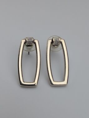 Brighton Meridian Linx Post Earrings - Silver